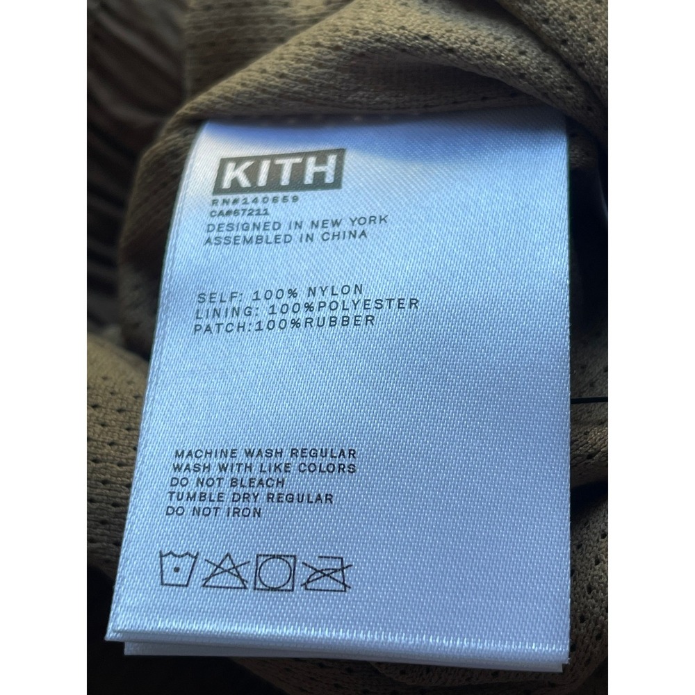 Kith Kids Chauncey Cargo Pant Teak Brown Nylon Size L 10/12 Unisex NEW - Picture 6 of 10